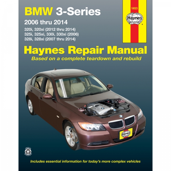 BMW 3-Series 3er 2006-2014 E90 E91 E92 E93 F30 F31 F34 workshop manual Haynes