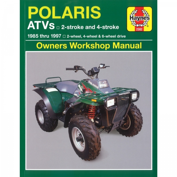 Polaris ATV 2WD 4WD 6WD (1985-1997) Quad Reparaturhandbuch Haynes