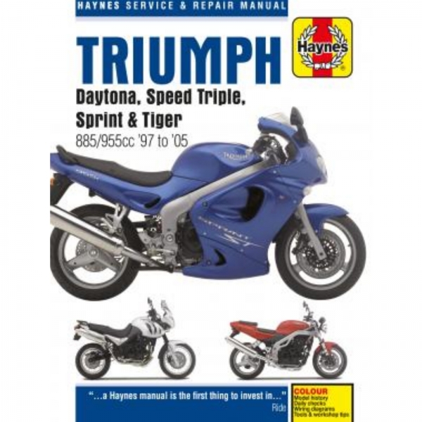 Triumph Daytona, Speed Triple, Sprint und Tiger (1997-2005) Werkstatthandbuch