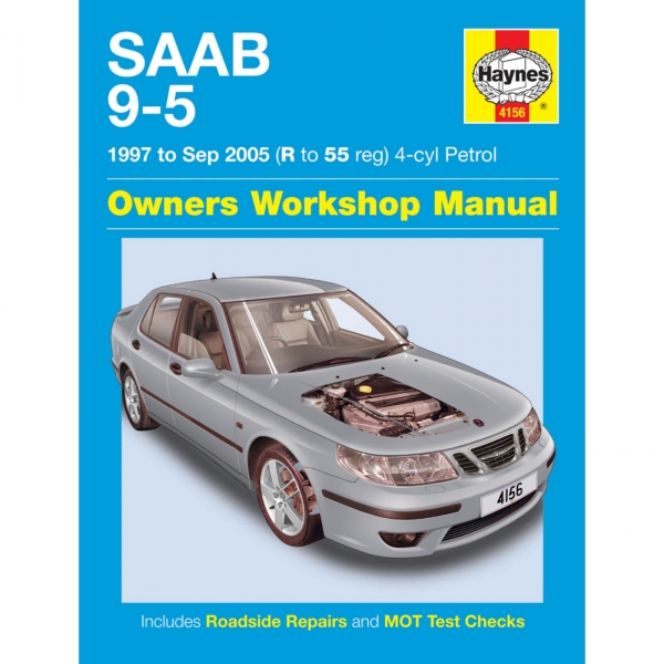 Saab 9-5 1997-09.2005 4-Zyl. Benzin 1985cc 2290cc Reparaturhandbuch Haynes