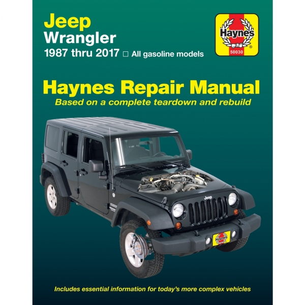 Jeep Wrangler 1987-2017 USA US Kanada Import Werkstatthandbuch Haynes