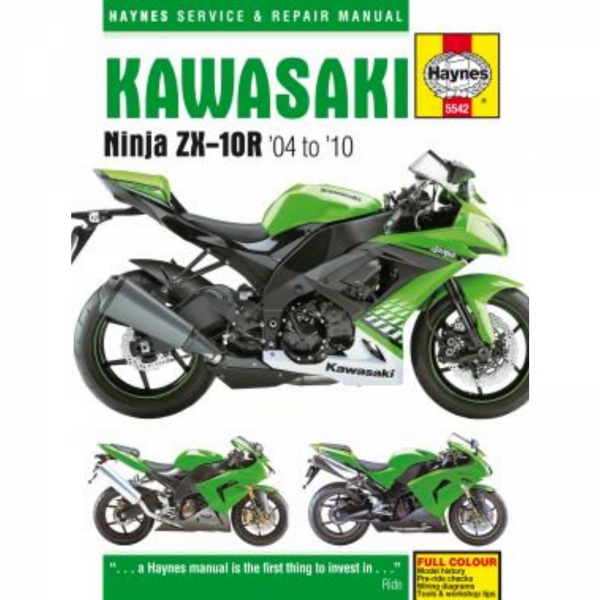 Kawasaki Motorrad Ninja ZX-10R (2004-2010) repair manual Haynes
