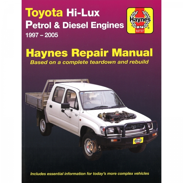 Toyota Hi-Lux 1997-2005 repair manual Haynes