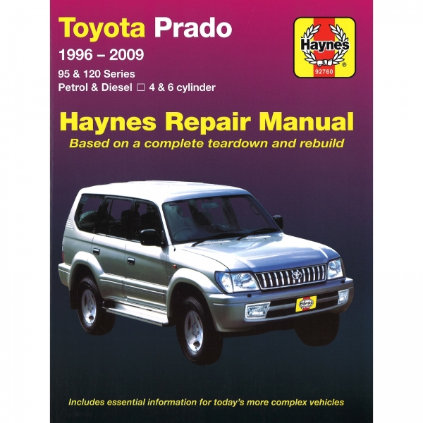 Toyota Prado 1996-2009 workshop manual Haynes