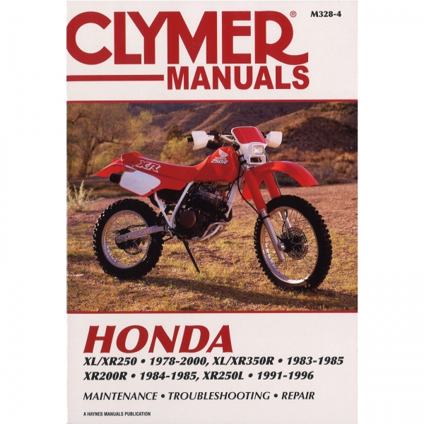 Honda XL XR250 XR350R XR200R XR250L (1978-2000) Werkstatthandbuch Clymer