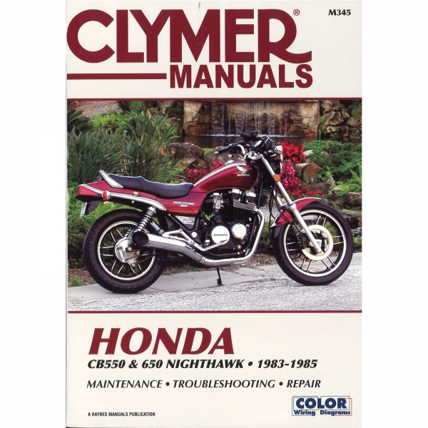 Honda CB550 650 Nighthawk (1983-1985) Werkstatthandbuch Clymer