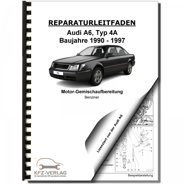 Audi A6 4A 1990-1997 MPFI Einspritz/Zündanlage 2,6l 6-Zyl. Werkstatthandbuch