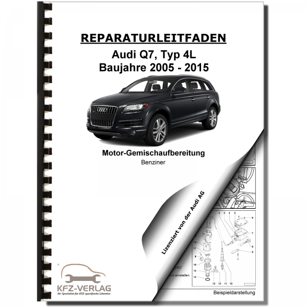 Audi Q7, 4L (05-15) Benziner Einspritz/Zündanlage 3,6l 6 Zyl. Reparaturanleitung