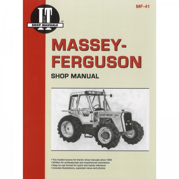 Massey Ferguson MF670 MF690 MF698 Traktor Werkstatthandbuch I&T