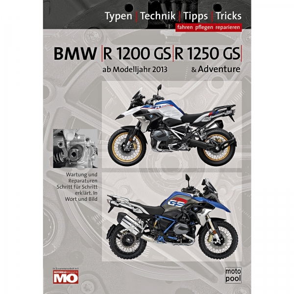 BMW R1200GS R1250GS Adventure 2012-2018 Motorrad Werkstatthandbuch Anleitung