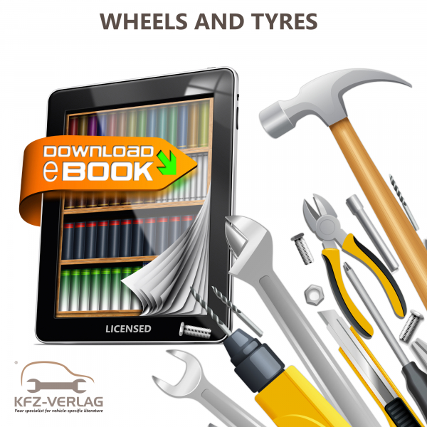 VW Caddy type SA 2015-2020 wheels and tyres repair workshop manual pdf ebook