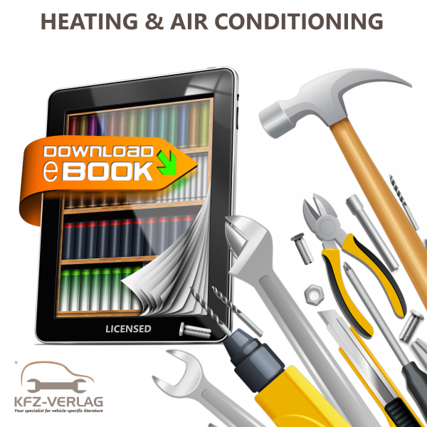 VW Caddy 2C 2010-2015 heating air conditioning system repair workshop manual pdf