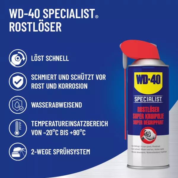 WD-40 Smart Straw Specialist 12x 250 ml Rostlöser Aerosol