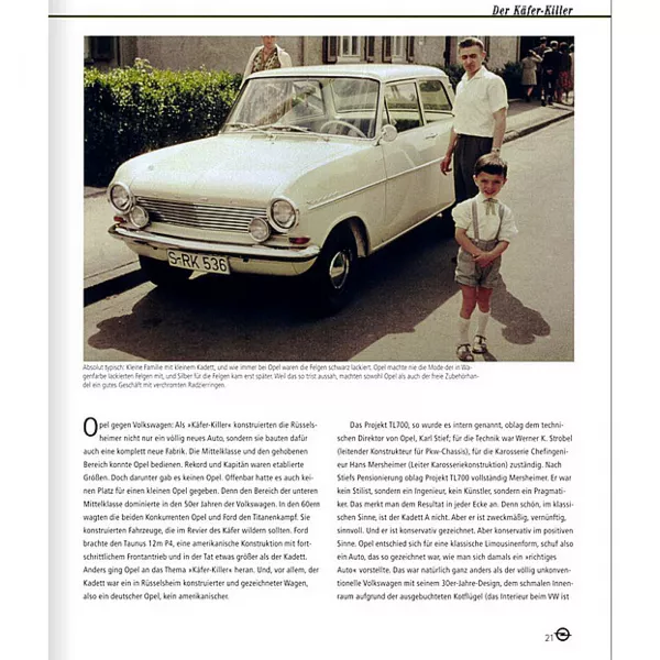 Opel Kadett-Story - Alle Generationen seit 1962 Astra GTE GSI Olympia Bildband