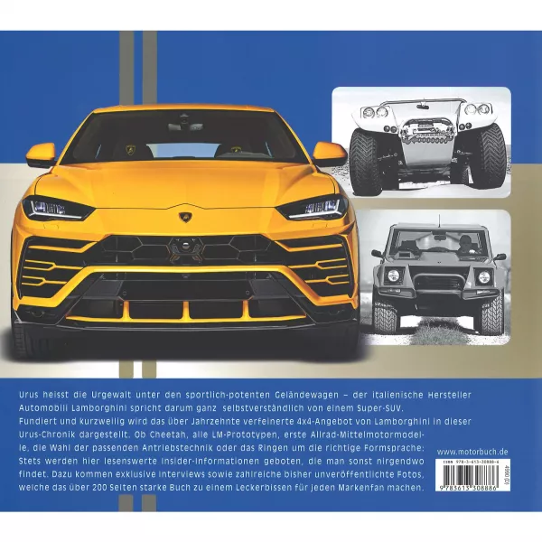 Lamborghini Urus - Die Geschichte des Supersportwagen unter den SUV Motorbuch