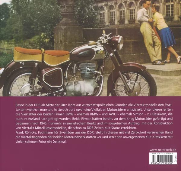 EMW und AWO Übersicht Verzeichnis Motorrad DDR Kult Bildband Klassiker
