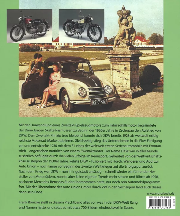 DKW - die Geschichte der legendäre Marke DKW-Motorräder, DKW-Automobile