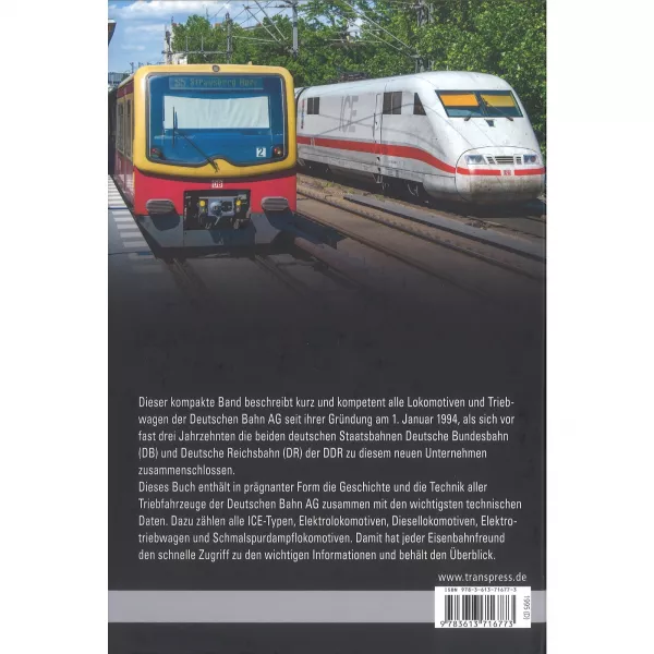 Loks und Triebwagen der DB AG seit 1994 - Typenkompass Katalog Verzeichnis