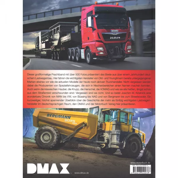 DMAX Lastwagen Deutschlands Oldtimer Youngtimer LKW Germany Bildband Textband