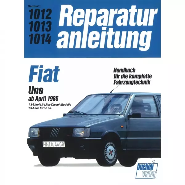 Fiat Uno MK1 1.3/1.7 Lt. Diesel/Turbo i.e., Typ 146 (04.1985-06.1989)