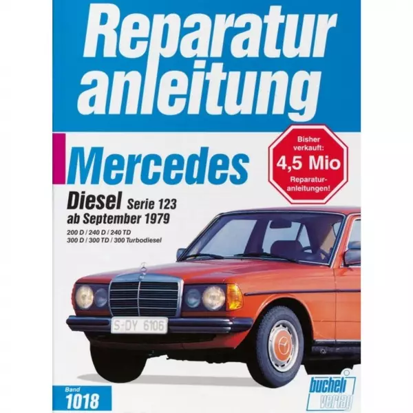 Mercedes 200D/240D/240TD/300D/300TD/300 Turbo Diesel, Typ W123 (09.1979-01.1986)