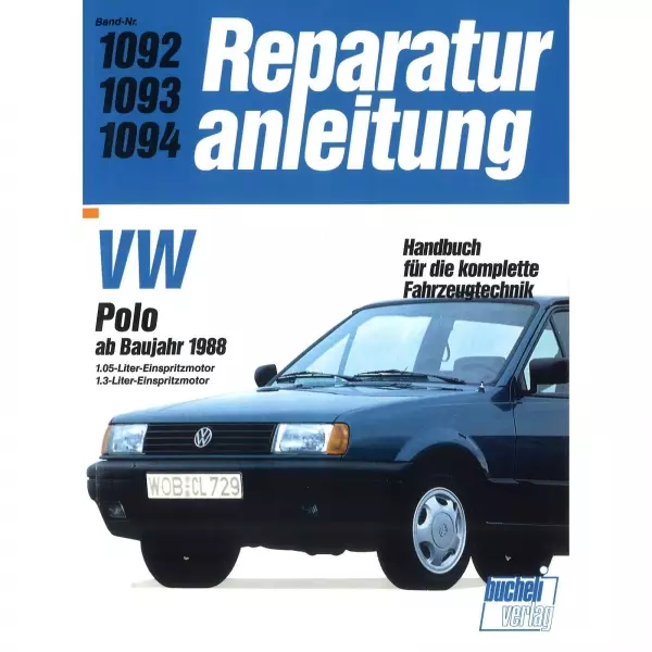 VW Polo 2 Typ 86C (88-91) Werkstatthandbuch