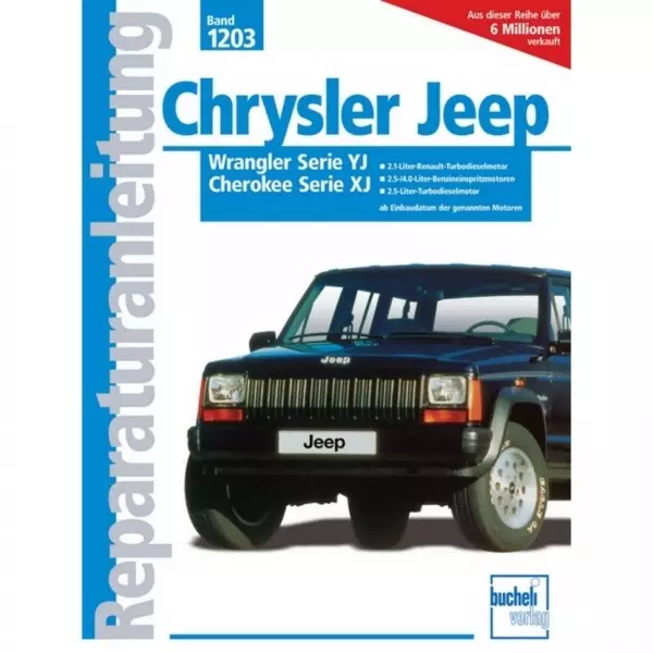 Chrysler Cherokee Serie XJ (1984-2001) Reparaturanleitung Bucheli Verlag
