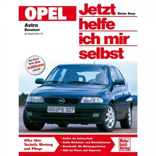 Opel Astra F Benziner 09.1991-2000 Reparaturanleitung Motorbuchverlag JHIMS