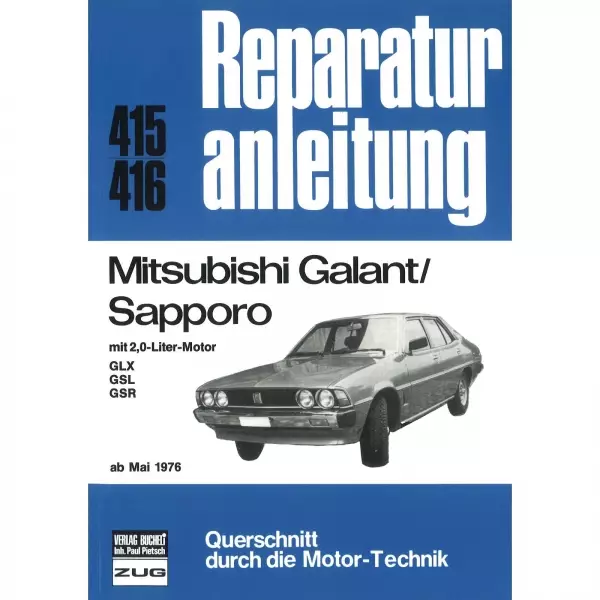 Mitsubishi Galant/Sapporo 2,0 Liter GLX/GSL/GSR, Typ A120/A123 (05.1976-1980)