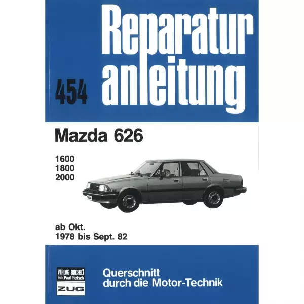 Mazda 626 Capella 1600/1800/2000 (10.1978-09.1982) Reparaturanleitung