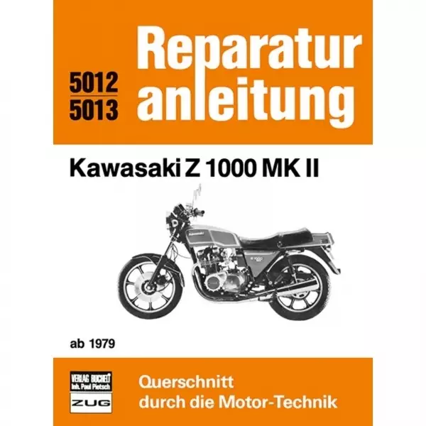 Kawasaki Z 1000 MK II, Typ Z1000A3/Z1000A4 (1979-1980) Reparaturanleitung