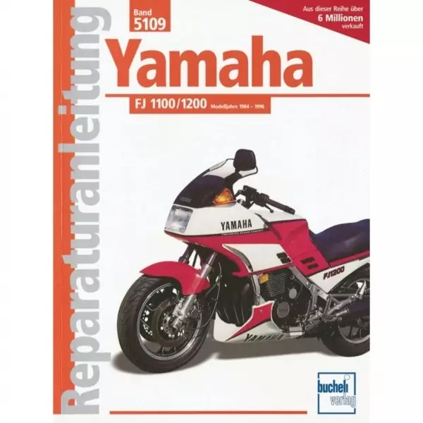 Yamaha FJ 1100/1200, Typ 47E/1XJ/3CW/3YA (1984-1996) Reparaturanleitung