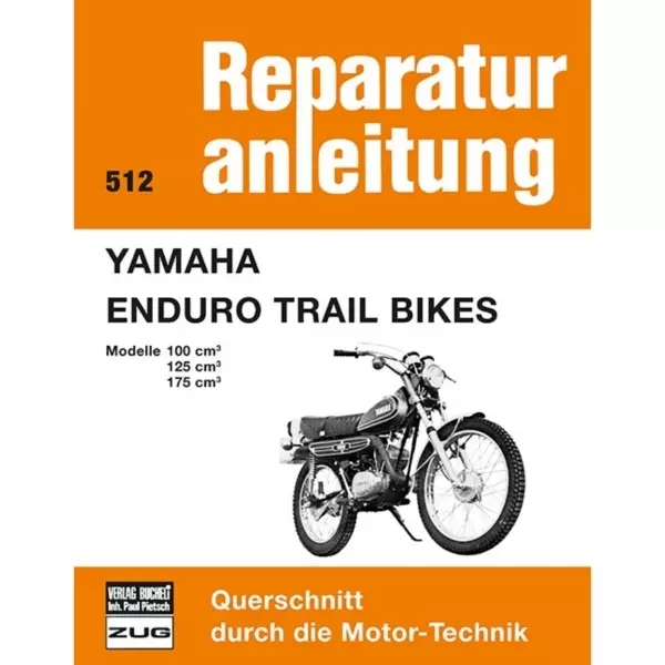 Yamaha Enduro Trail Bikes 100/125/175 cm (1968-1985) Reparat