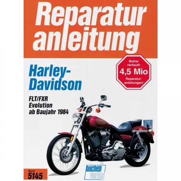 Harley-Davidson FLT/FXR (ab 1984) Reparaturanleitung Bucheli Verlag