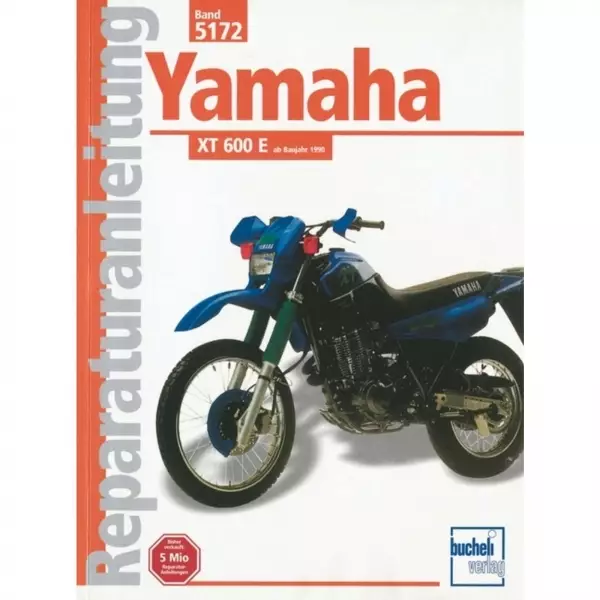 Yamaha XT 600 E, Typ 3UW/3TB/VJ01/DJ02 (1990-2003) Reparaturanleitung