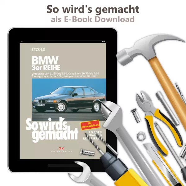 BMW 3er 1997-2003 Abmessungen Seitenansicht