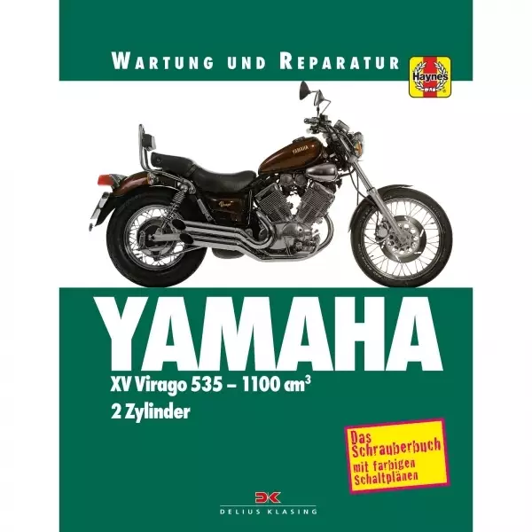 Yamaha XV Virago 535-1100ccm (1981-2003) - Wartungs- und Reparaturanleitung