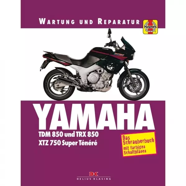 Yamaha TDM 850/TRX 850/XTZ 750 (1989-1999) - Wartungs- und Reparaturanleitung