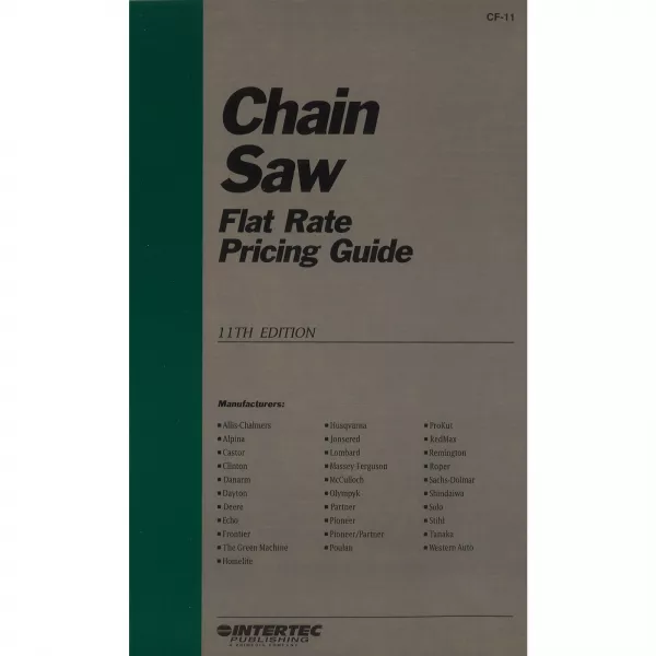 Chain Saw Flat Rate Pricing Guide 11th Edition Leitfaden Handbuch Haynes