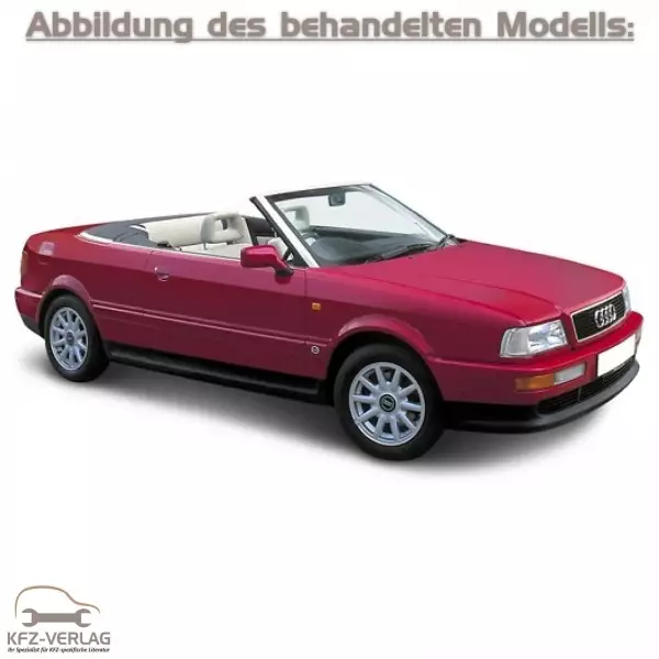 Audi Cabriolet Typ 8G (1991 bis 2000) Instandhaltung Reparaturanleitungen