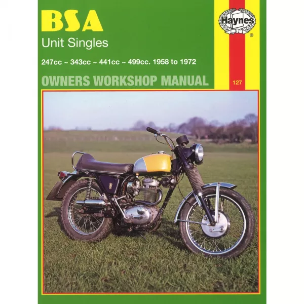BSA Motorrad Unit Singles (1958-1972) Reparaturanleitung Haynes