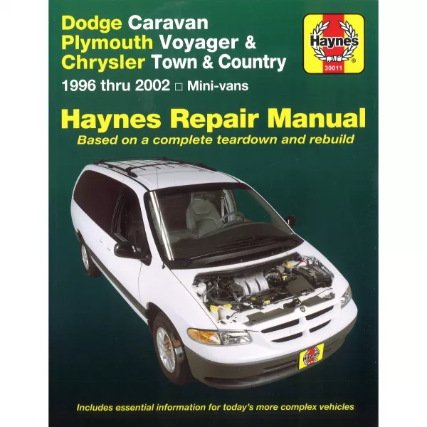 Chrysler Town Country mini-vans 1996-2002 Reparaturanleitung Haynes