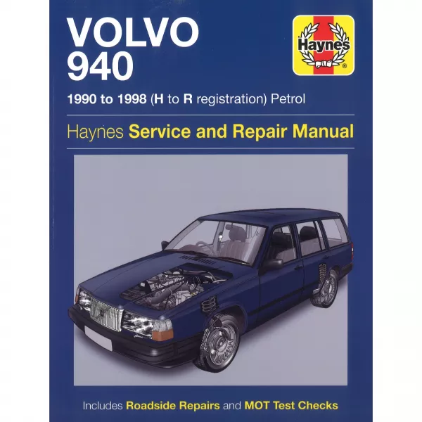 Volvo 940 1990-1998 Benzin 1986cc 2316cc 8-Ventil Reparaturanleitung Haynes