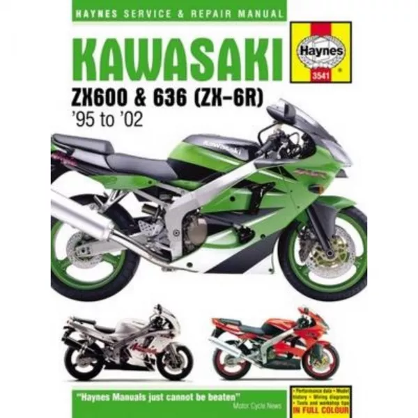 Kawasaki Motorrad ZX600, 636 (ZX-6R) ab 1995-2002 Reparaturanleitung Haynes