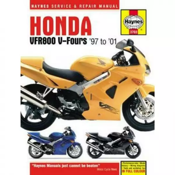 Honda Motorrad VFR800 V-Fours (1997-2001) Reparaturanleitung Haynes