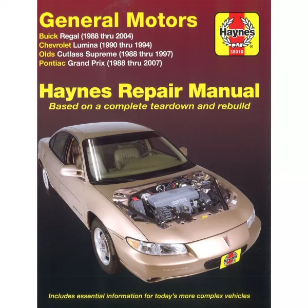 General Motors Buick Chevrolet Olds Pontiac 1988-2007 Reparaturanleitung Haynes