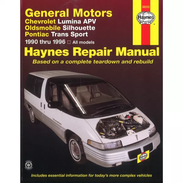 General Motors Chevrolet Oldsmobile Pontiac 1990-1996 Reparaturanleitung Haynes