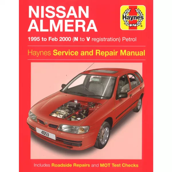 Nissan Almera 1995-02.2000 Benzin 1392cc 1597cc Reparaturanleitung Haynes