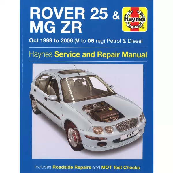 Rover 625 & MG ZR Okt.1999-2006 1120cc 1396cc 1589cc Reparaturanleitung Haynes