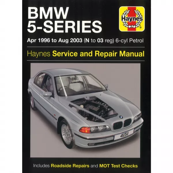 BMW 5er 1996-2003 6-Zylinder-Motor Benzin 5-Series Reparaturanleitung Haynes